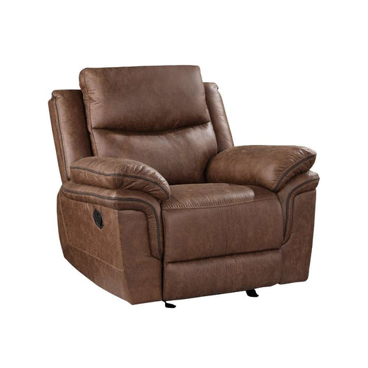 New Classic Furniture - Ryland Glider Recliner- Brown - U5985-13-BRN veiw 2