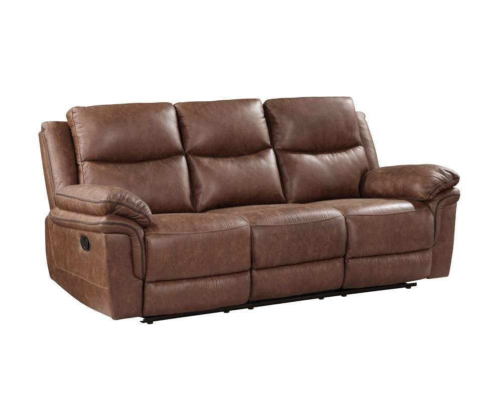 New Classic Furniture - Ryland Sofa W/Dual Recliner- Brown - U5985-30-BRN veiw 4