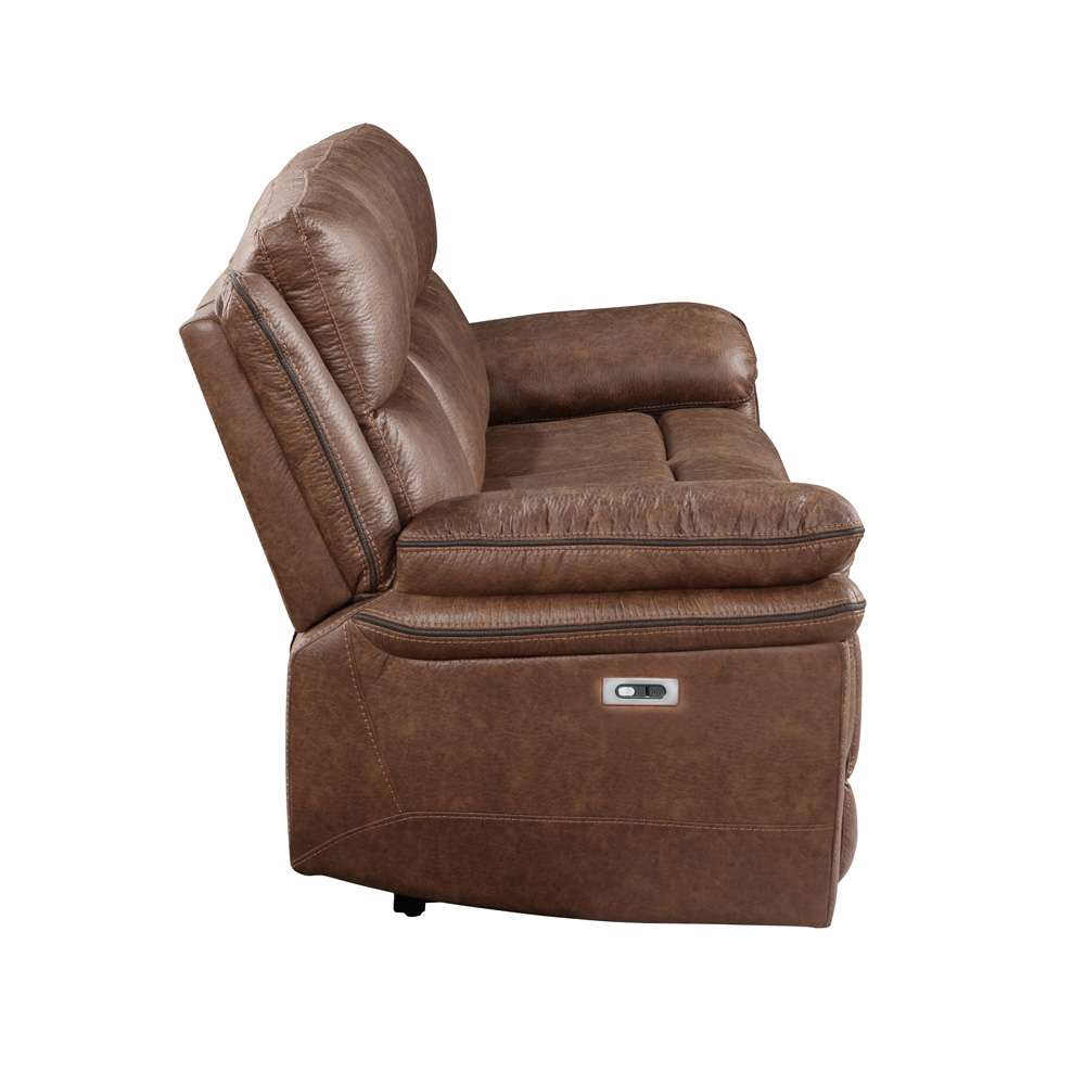 New Classic Furniture - Ryland Sofa W/Pwr Fr- Brown - U5985-30P1-BRN veiw 6