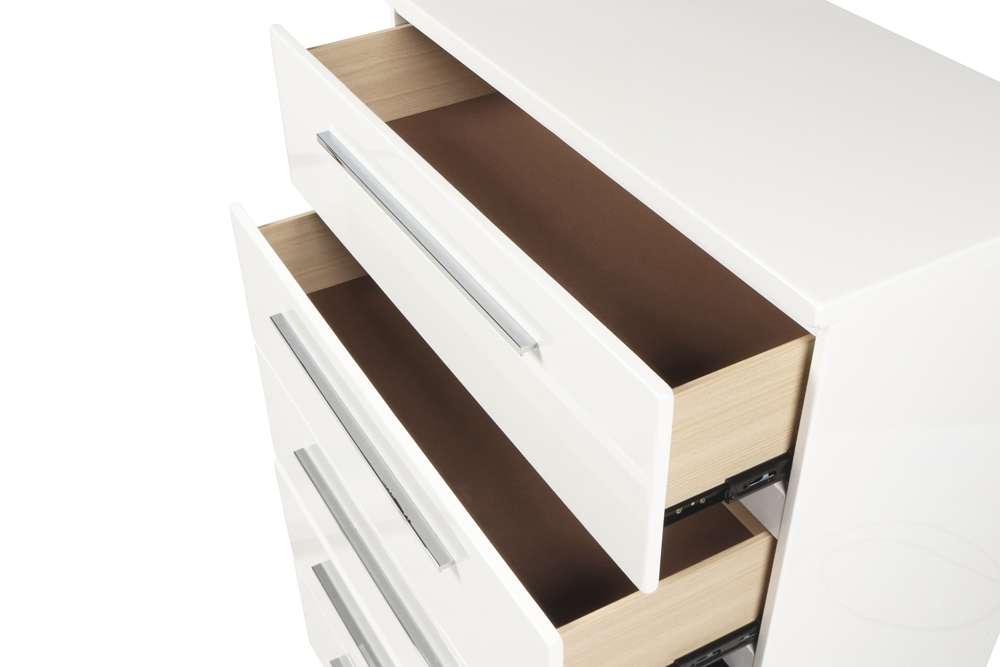 New Classic Furniture - Sapphire Chest-White - B2643-070 veiw 4