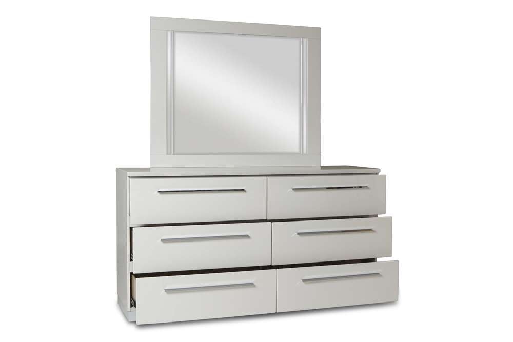 New Classic Furniture - Sapphire Dresser-White - B2643-050 veiw 2