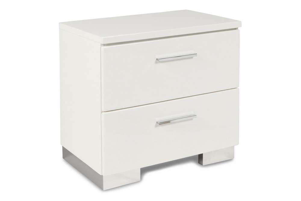 New Classic Furniture - Sapphire Nightstand-White - B2643-040 veiw 1