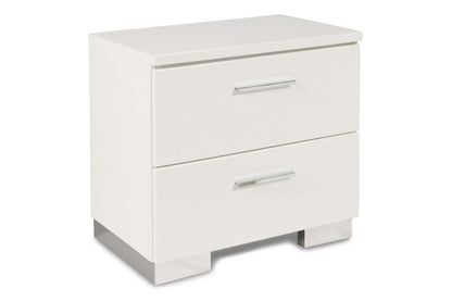 New Classic Furniture - Sapphire Nightstand-White - B2643-040 veiw 1