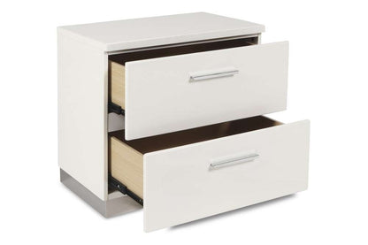 New Classic Furniture - Sapphire Nightstand-White - B2643-040 veiw 2