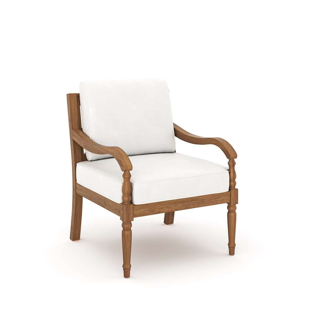 New Classic Furniture - Savannah Outdoor Club Chairs (Set Of Two)-White Linen - G841W-10S veiw 3