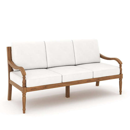 New Classic Furniture - Savannah Outdoor Sofa-White Linen - G841W-30 veiw 1