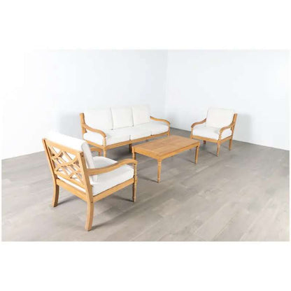 New Classic Furniture - Savannah Outdoor Sofa-White Linen - G841W-30 veiw 5