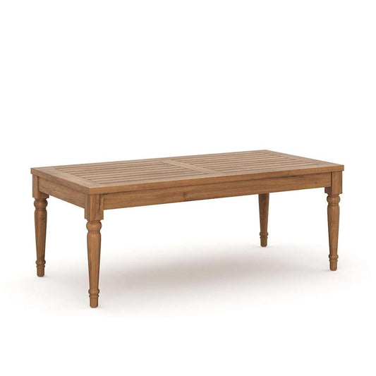 New Classic Furniture - Savannah Outdoor Solid Wood Coffee Table-Natural - G841-CT veiw 1