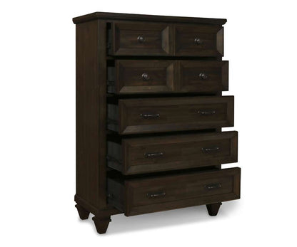 New Classic Furniture - Sevilla Chest-Walnut - B2264-070 view 2