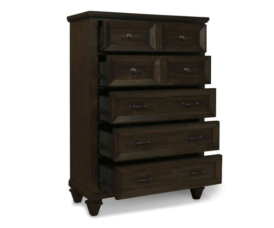 New Classic Furniture - Sevilla Chest-Walnut - B2264-070 veiw 2