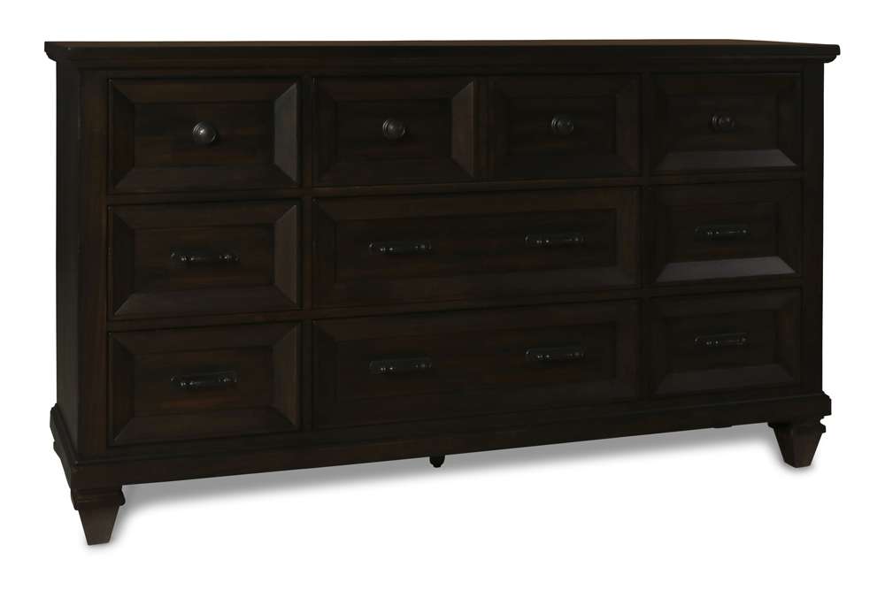 New Classic Furniture - Sevilla Dresser -Walnut - B2264-050 veiw 1