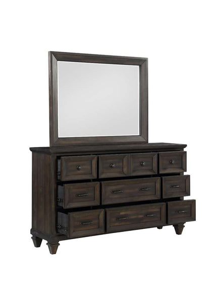 New Classic Furniture - Sevilla Mirror-Walnut - B2264-060 veiw 3
