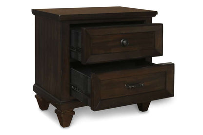 New Classic Furniture - Sevilla Nightstand -Walnut - B2264-040 veiw 2