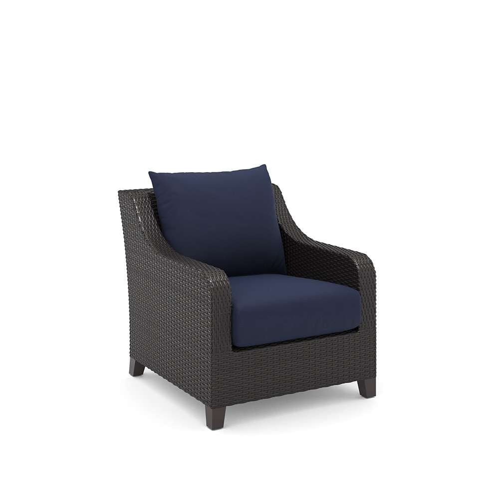 New Classic Furniture - Skye Outdoor Patio Chair And Ottoman 4 Pc Set-2 Chairs, 2 Ottoman-Blue - 60-807C-4CP veiw 4