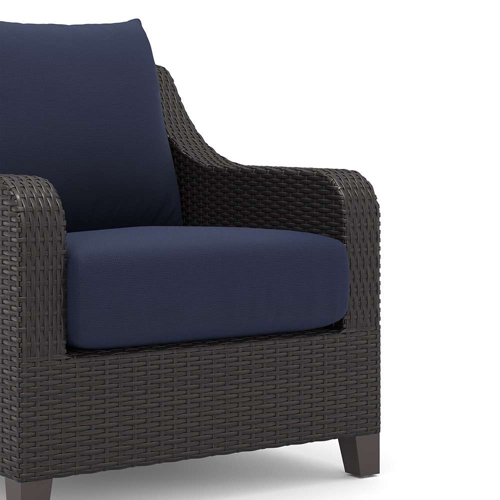 New Classic Furniture - Skye Outdoor Patio Chair And Ottoman 4 Pc Set-2 Chairs, 2 Ottoman-Blue - 60-807C-4CP veiw 6