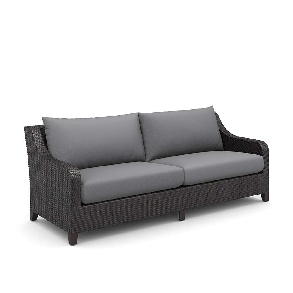 New Classic Furniture - Skye Outdoor Patio Conversation  6 Pc Set-Sofa, 2 Chairs, 2 Ottoman, Coffee Table-Gray - 60-807G-6P veiw 3