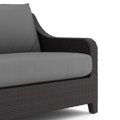 New Classic Furniture - Skye Outdoor Patio Conversation  6 Pc Set-Sofa, 2 Chairs, 2 Ottoman, Coffee Table-Gray - 60-807G-6P veiw 5