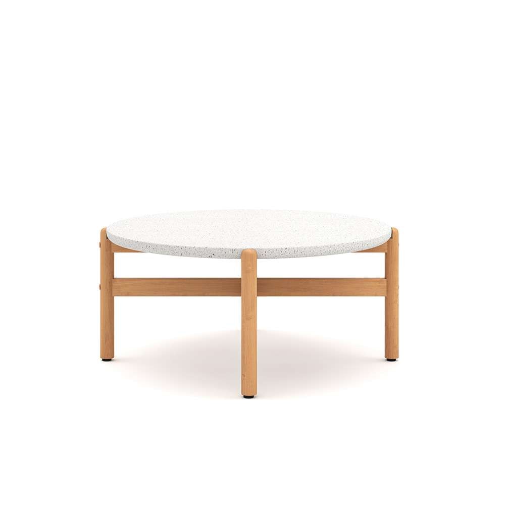 New Classic Furniture - Solstice Outdoor Coffee Table Solid Wood Base - G823-CT-BS veiw 1