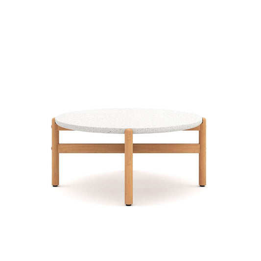New Classic Furniture - Solstice Outdoor Coffee Table Solid Wood Base - G823-CT-BS veiw 1