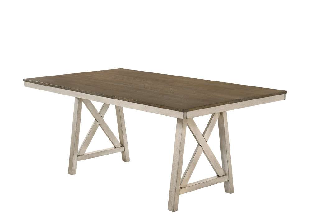 New Classic Furniture - Somerset Dining Table -Vintage White - D2959-10 veiw 3