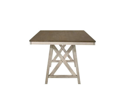 New Classic Furniture - Somerset Dining Table -Vintage White - D2959-10 veiw 5