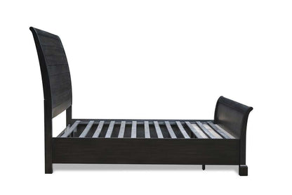 New Classic Furniture - Stafford County 6/6 Ek Storage Bed - Walnut - 00-322-100 veiw 4