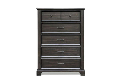New Classic Furniture - Stafford County Chest-Walnut - B322-070 veiw 3