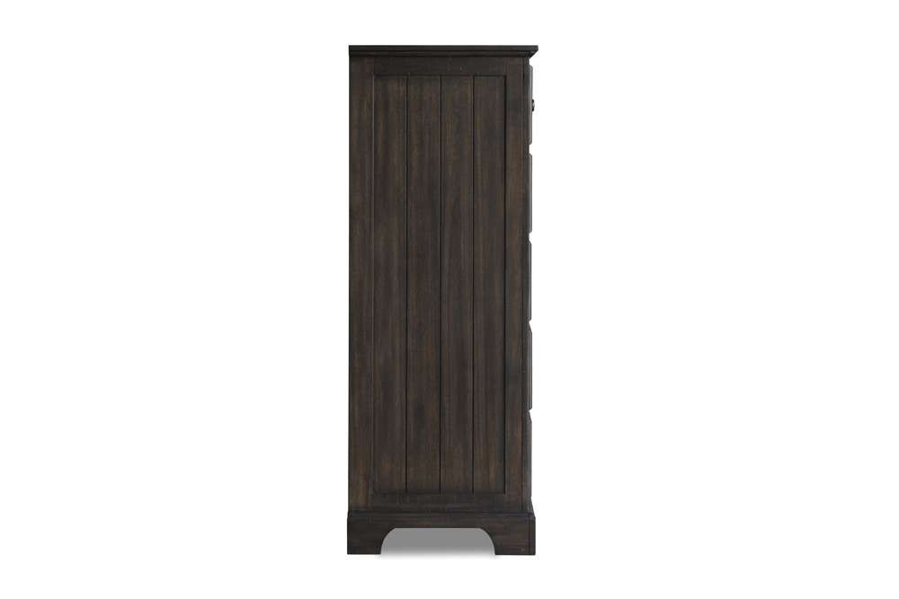 New Classic Furniture - Stafford County Chest-Walnut - B322-070 veiw 4