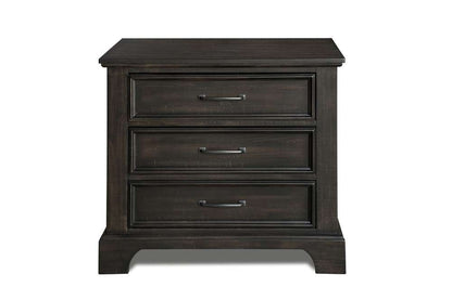 New Classic Furniture - Stafford County Nightstand-Walnut - B322-040 veiw 3