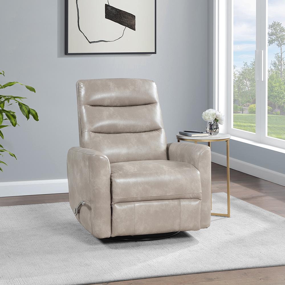 New Classic Furniture - Takami Swivel Recliner - Gray - U2518-14-GRY veiw 1