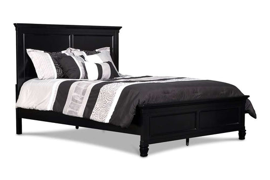 New Classic Furniture - Tamarack 5/0 Queen Panel Bed -Black - 02-044B-300 veiw 1