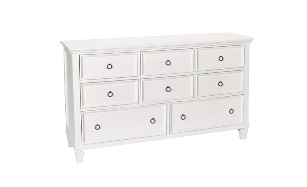 New Classic Furniture - Tamarack Dresser- White - BB044W-050 view 1