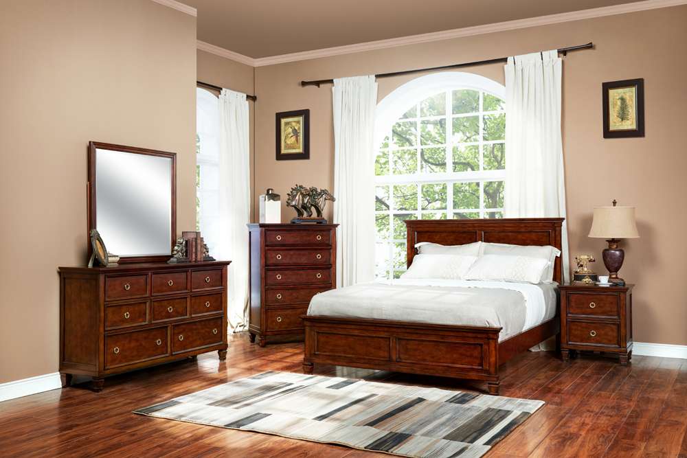 New Classic Furniture - Tamarack Nightstand- Brn Cherry - BB044C-040 view 7