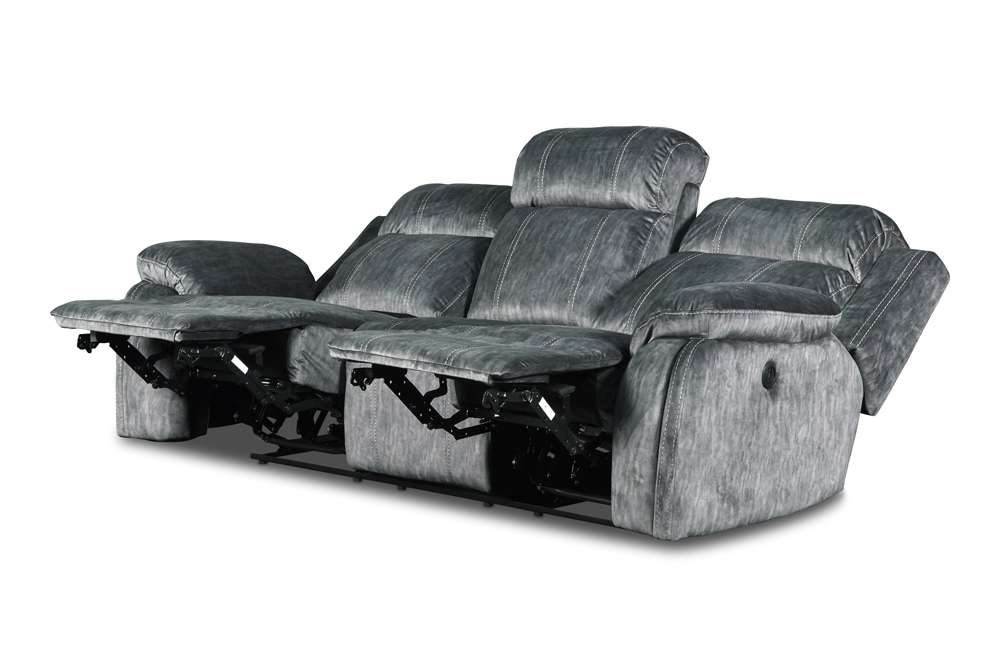 New Classic Furniture - Tango Dual Recliner Sofa With power Fr-Shadow - U396-30P1-SHW veiw 3