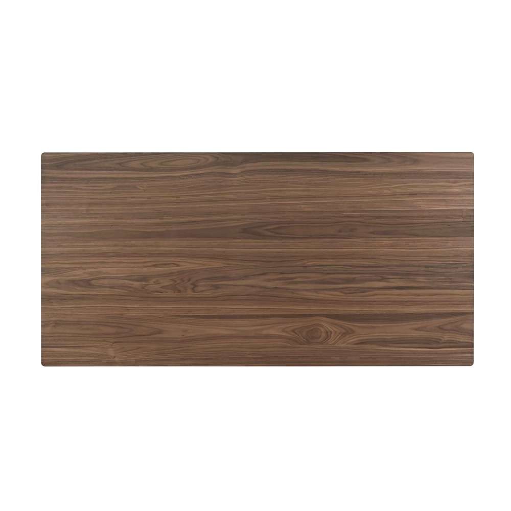 New Classic Furniture - Thea 70in Rectangular Wood Dining Table - Walnut Brown - D1750-10 veiw 6