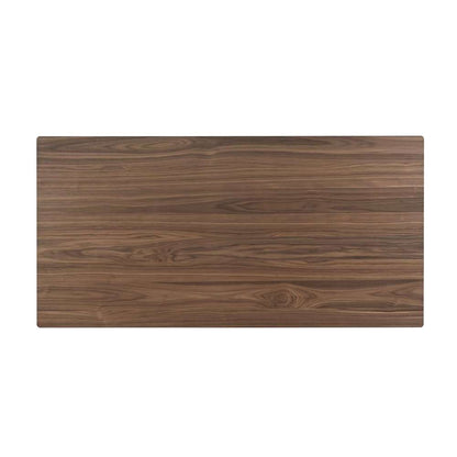 New Classic Furniture - Thea 70in Rectangular Wood Dining Table - Walnut Brown - D1750-10 veiw 6
