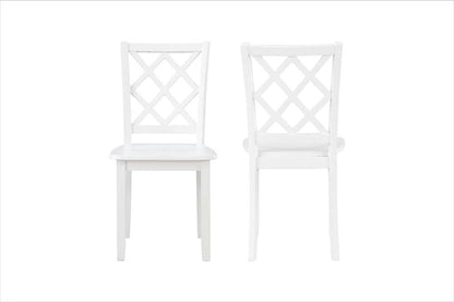 New Classic Furniture - Trellis Dining Chair (Set of 2)-White - D5030-20-WHT veiw 1