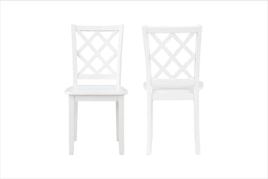 New Classic Furniture - Trellis Dining Chair (Set of 2)-White - D5030-20-WHT veiw 1