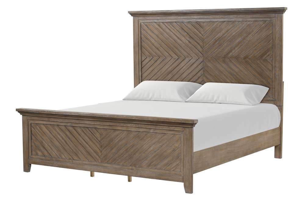 New Classic Furniture - Tybee Wood Queen Bed, Sand - 00-6428-300 veiw 1