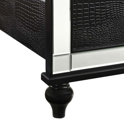 New Classic Furniture - Valentino 6/0 Wk Bed - Black - 02-9698B-200 veiw 5