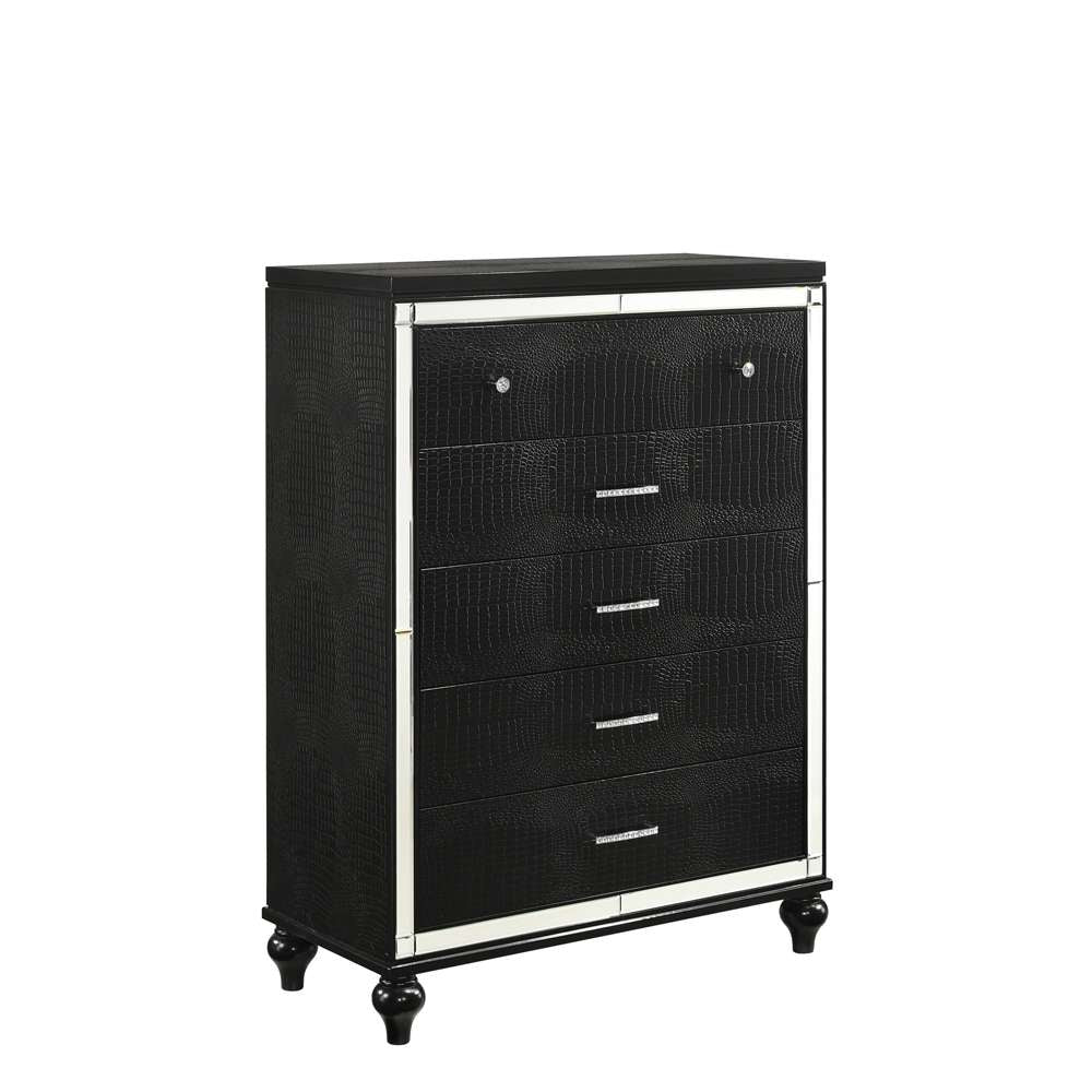 New Classic Furniture - Valentino Chest-Black - BA9698B-070 view 1