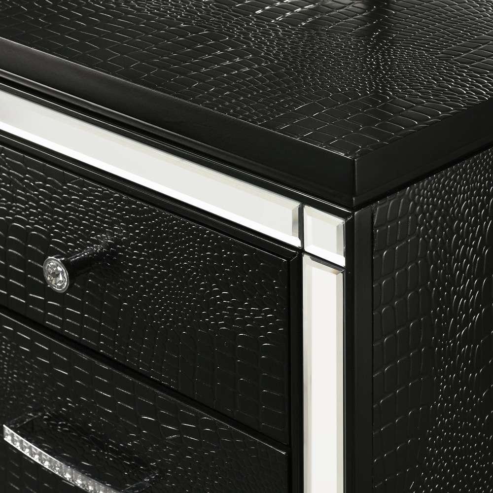 New Classic Furniture - Valentino Vanity Table-Black - BA9698B-090 view 2