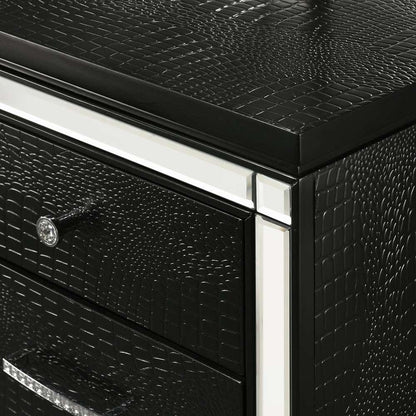 New Classic Furniture - Valentino Vanity Table-Black - BA9698B-090 veiw 2