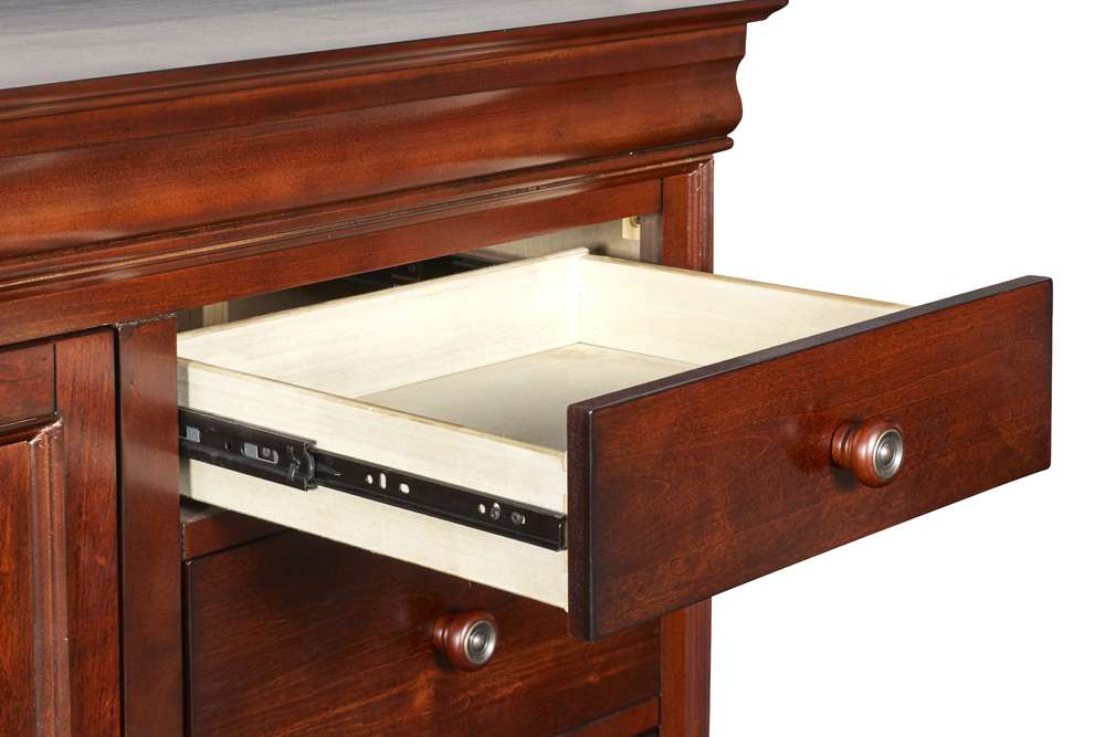 New Classic Furniture - Versailles Door Chest- Bordeaux - BH1040-073 veiw 6