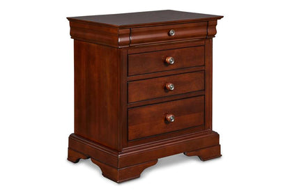 New Classic Furniture - Versailles Nightstand- Bordeaux - BH1040-040 veiw 1