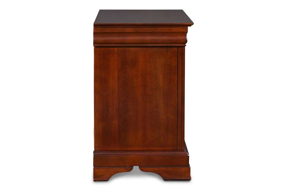 New Classic Furniture - Versailles Nightstand- Bordeaux - BH1040-040 veiw 3