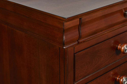 New Classic Furniture - Versailles Nightstand- Bordeaux - BH1040-040 veiw 4