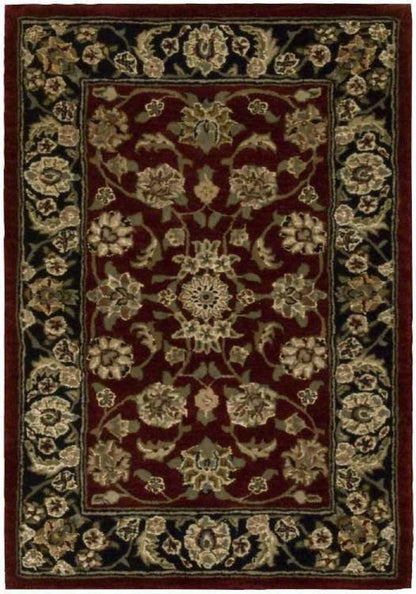 Nourison - 2000 2002 Dark Red Multicolor 2x3 Area Rug - 2002-99446489050 view 1