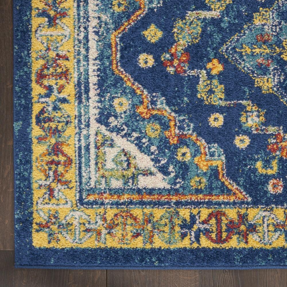 Nourison - Allur Area Rug - 53in x 73in Navy Multicolor - ALR02-99446838025_CLOSEOUT veiw 2