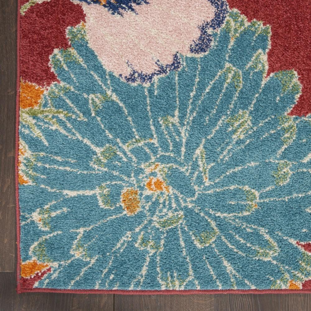 Nourison - Allur Area Rug - 53in x 73in Red Multicolor - ALR06-99446838858_CLOSEOUT veiw 2
